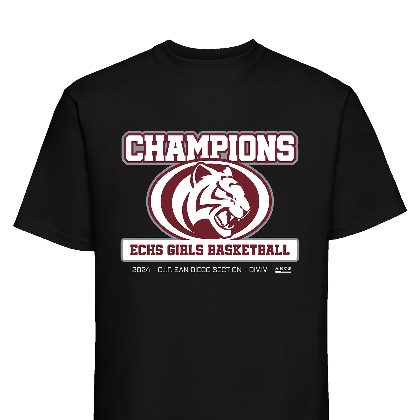 2024 Girls Basketball CIF San Diego Champions Tee