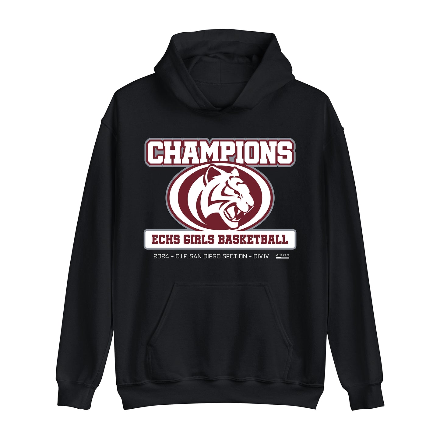 2024 Girls Basketball CIF San Diego Champions Hoodie