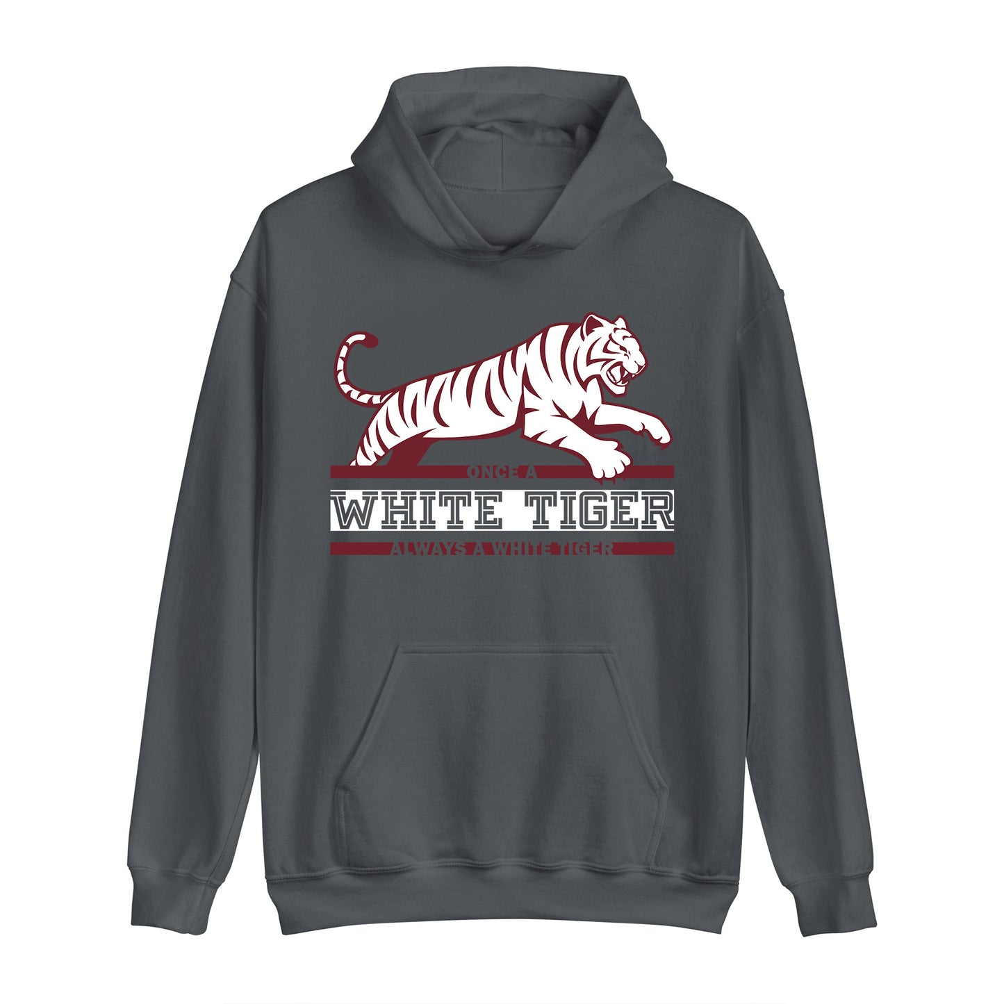ECHS "Once a White Tiger, Always a White Tiger" Graphic Hoodie
