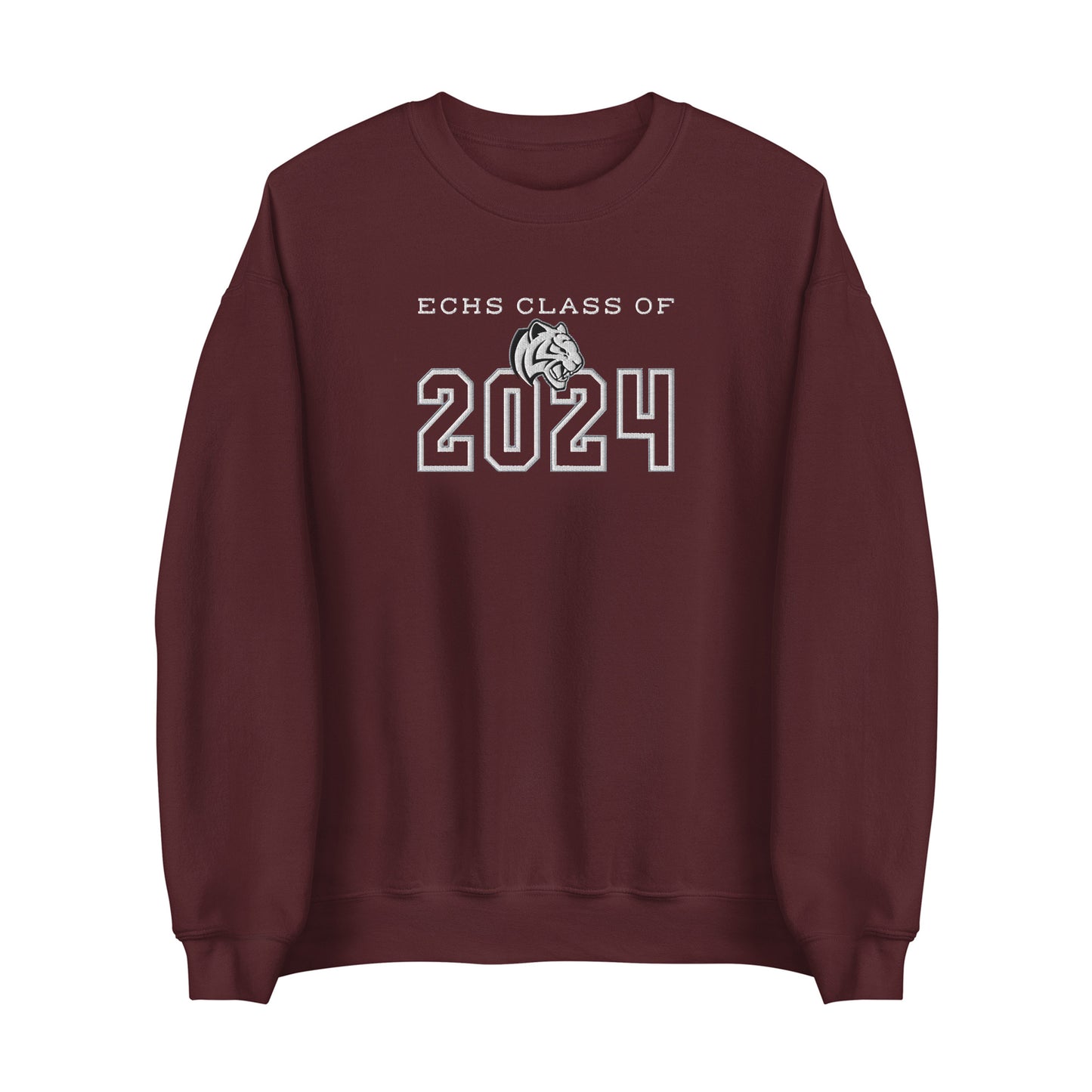 ECHS "Class of 2024" Embroidered Crewneck Sweatshirt
