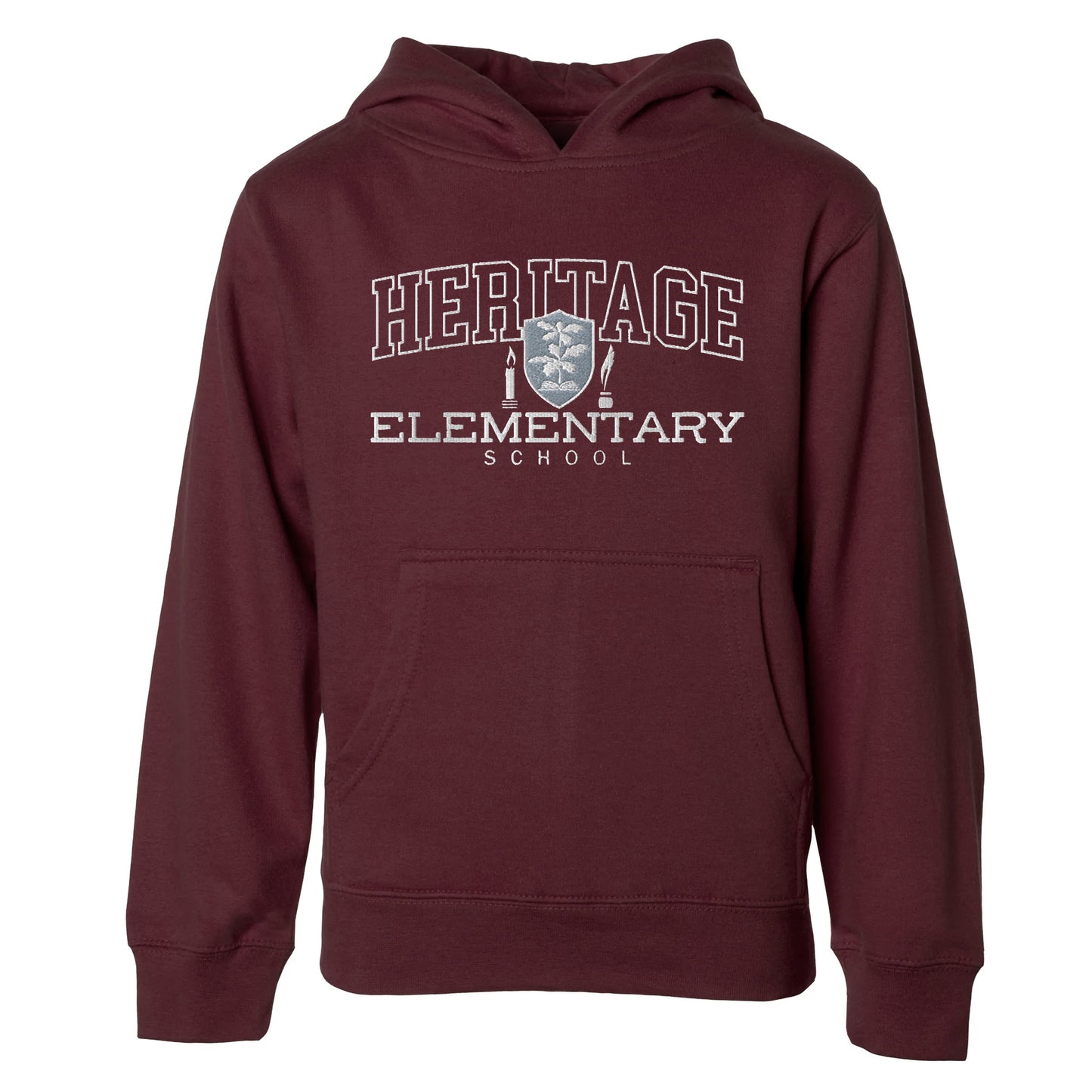 HES Embroidered Pullover Hoodie