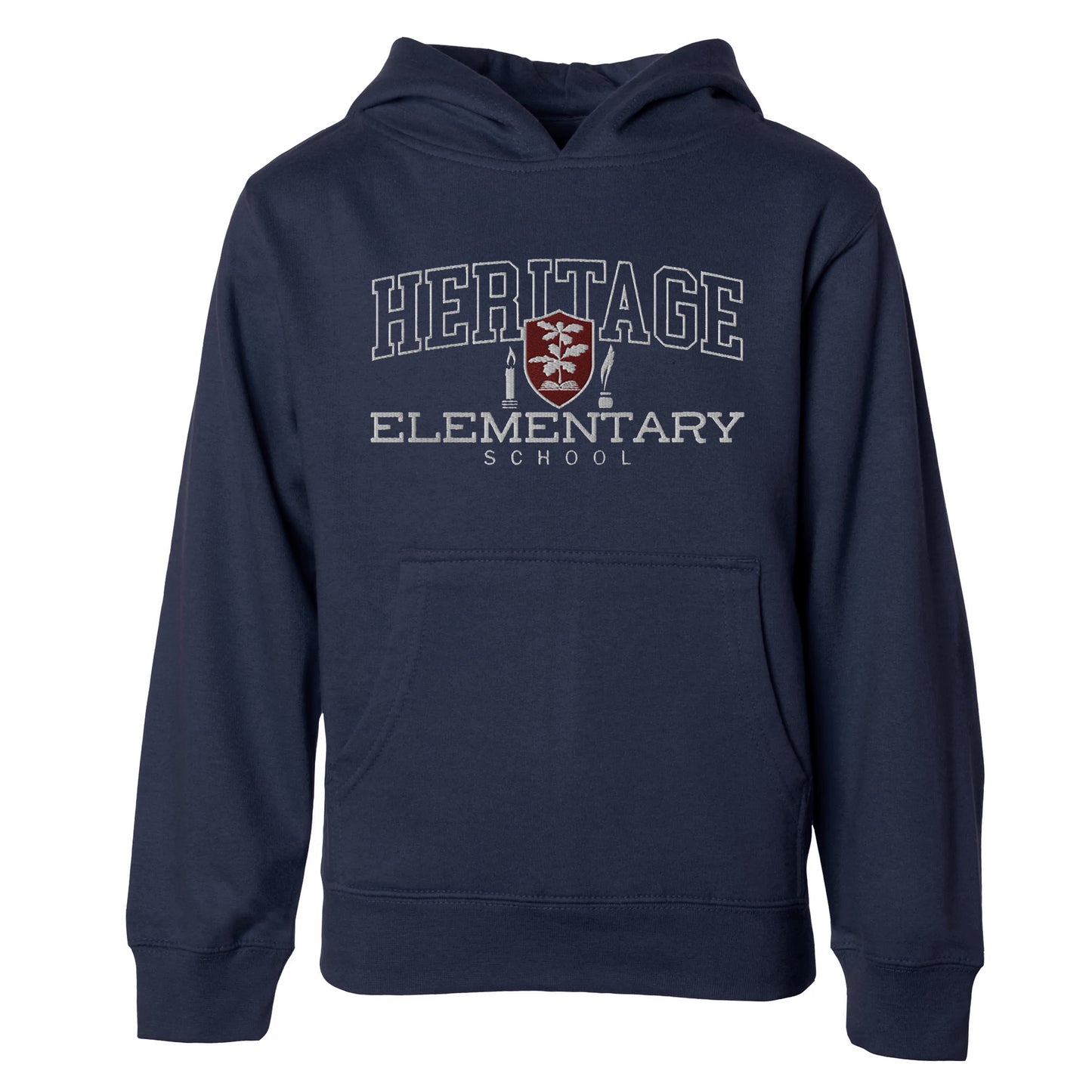 HES Embroidered Pullover Hoodie