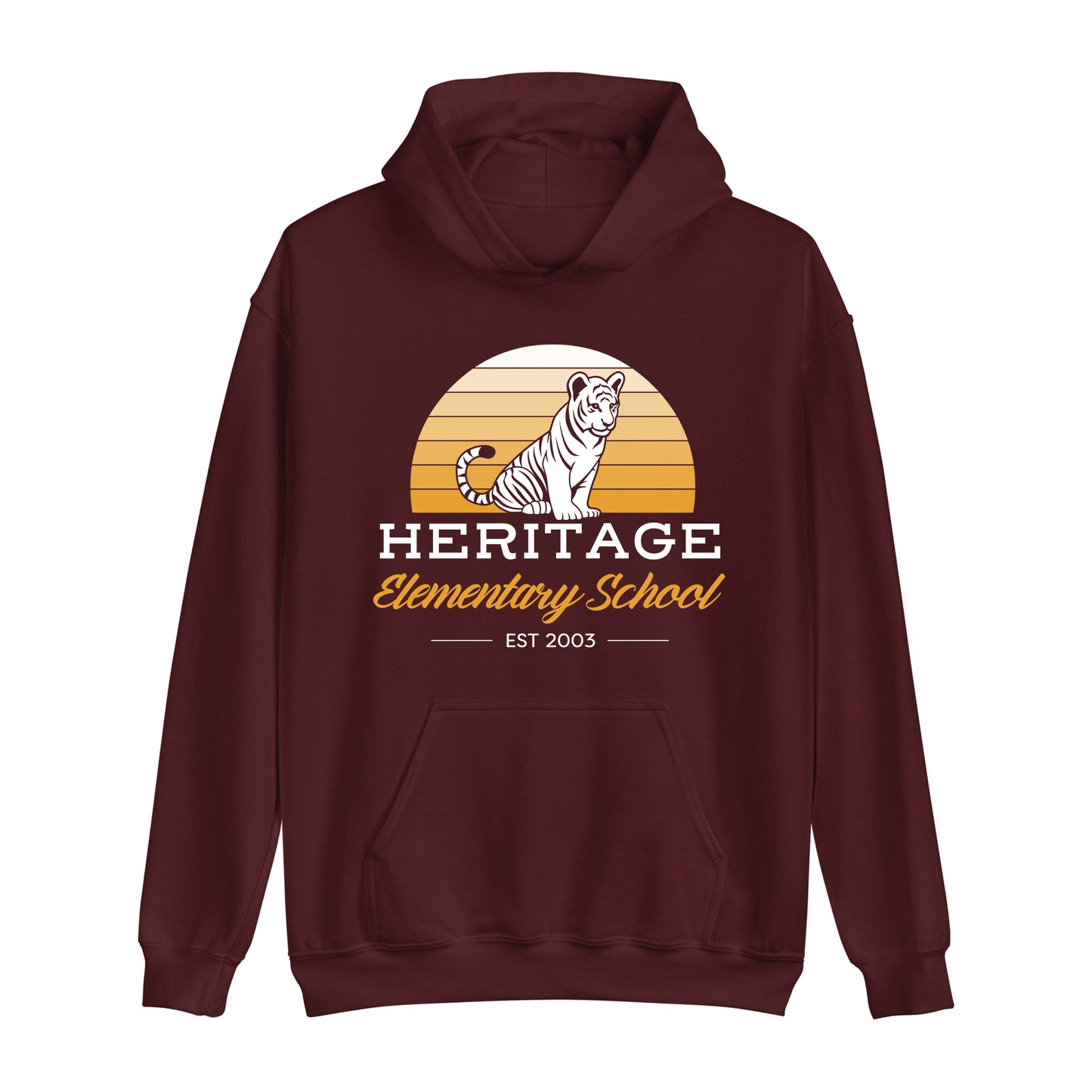 HES Vintage Sunset Graphic Hoodie