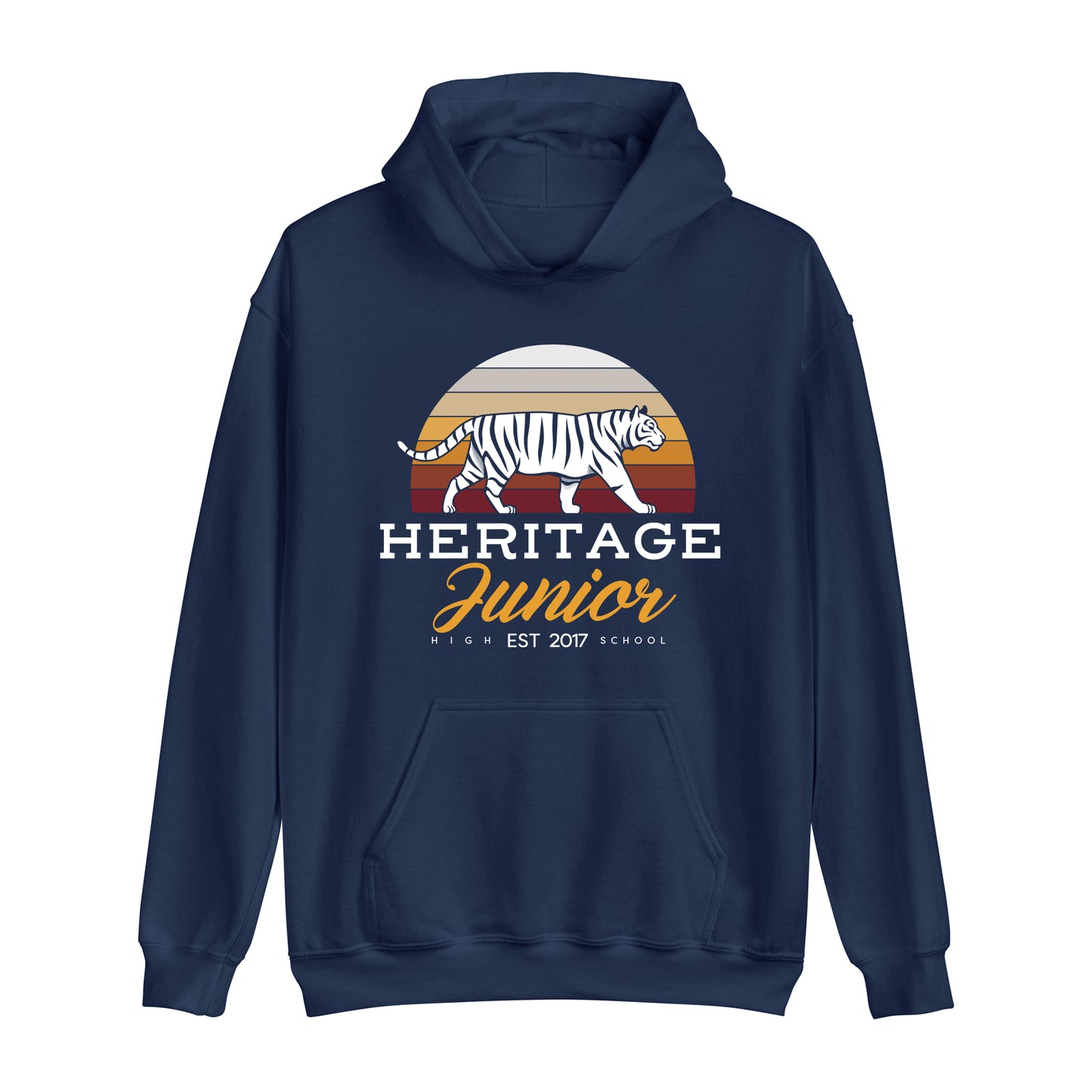 HJHS Vintage Sunset Graphic Hoodie