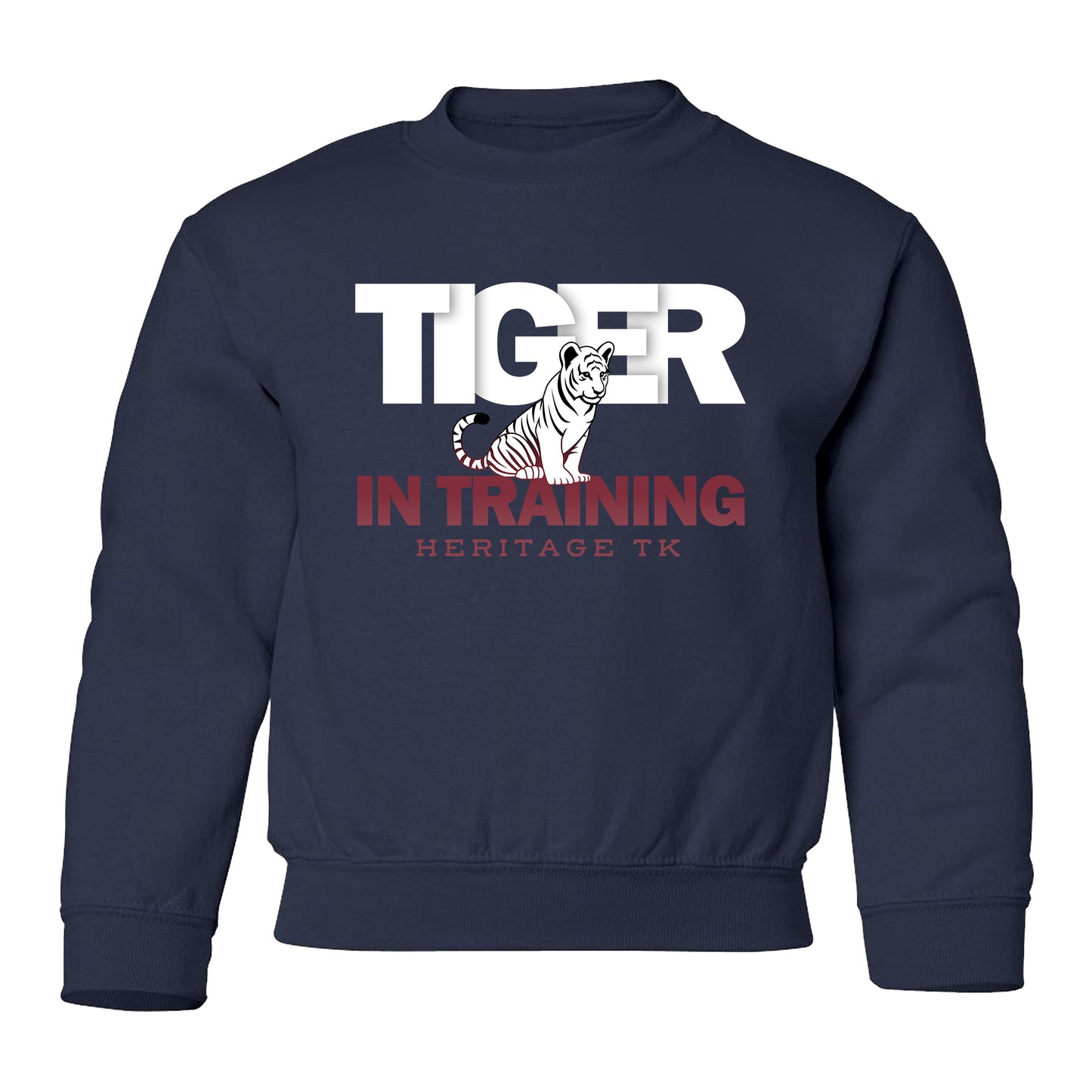 Heritage Tiger in Training Crewneck Sweatshirt