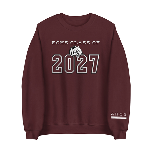 ECHS "Class of 2027" Embroidered Sweatshirt