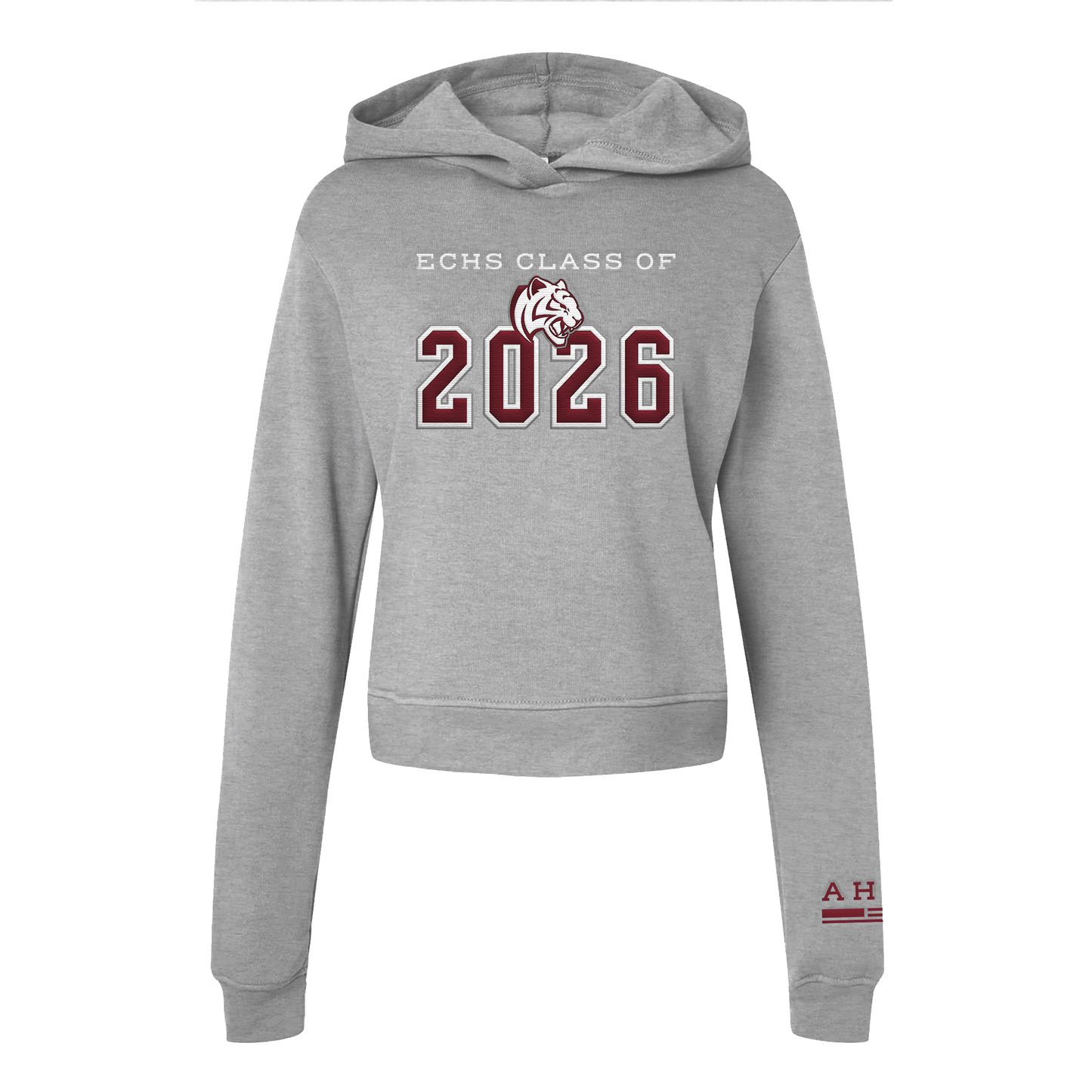ECHS "Class of 2026" Embroidered Ladies' Hoodie