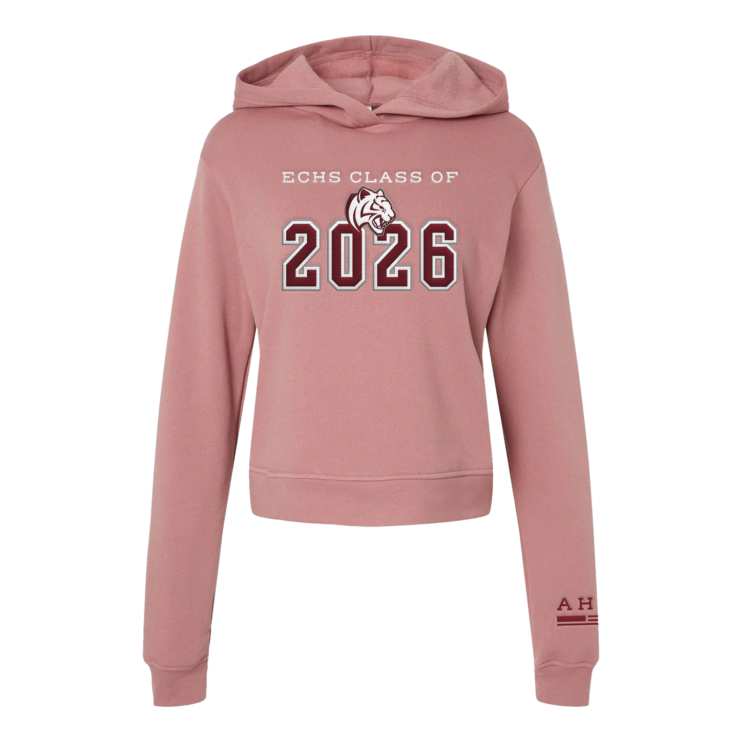 ECHS "Class of 2026" Embroidered Ladies' Hoodie
