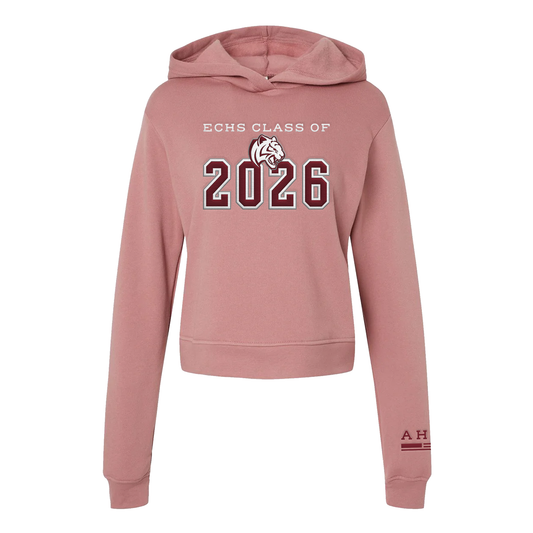 ECHS "Class of 2026" Embroidered Ladies' Hoodie