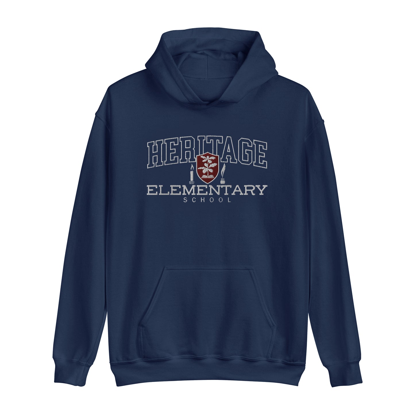 HES Embroidered Pullover Hoodie