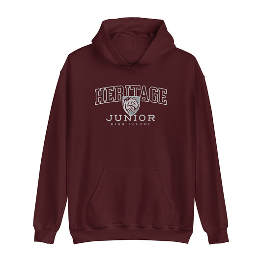 HJHS Embroidered Pullover Hoodie