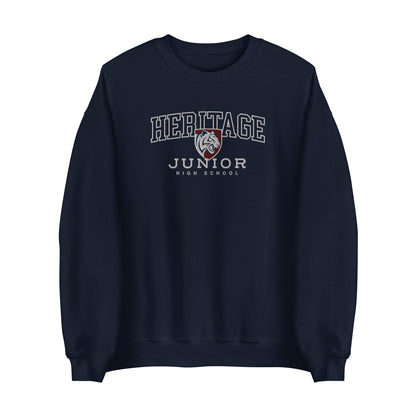 HJHS Embroidered Crewneck Sweatshirt